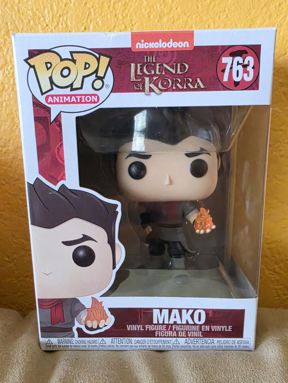 🔥 Avatar The Legend of Korra Mako Fire Bender Funko Pop Figure